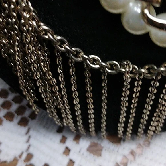 (Any 2 for $12) VTG 5 Layered necklace - Picture 7 of 9